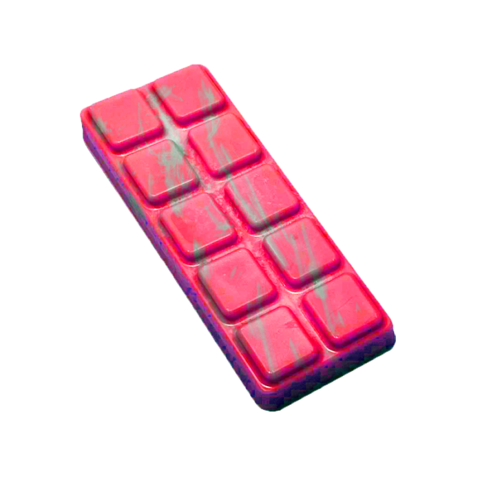 Rhurbarb and Stawberry Wax Melt Clamshell