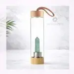 Green Aventurine Crystal Water Bottle