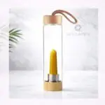 Yellow Aventurine Crystal Water Bottle